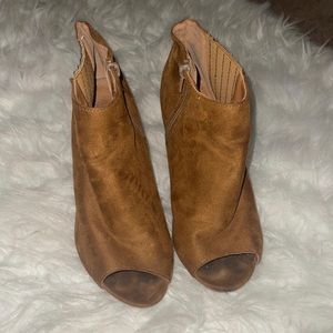 Tan Booties